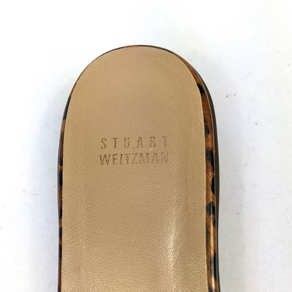 STUART WEITZMAN Leopard Sandal Size 9 - Picture 4 of 7